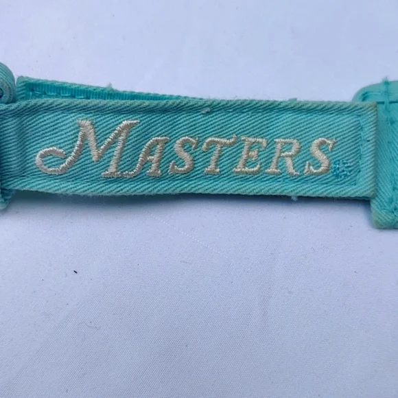 2017 Ladies Masters visor, aqua/teal - Picture 6 of 7